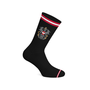 Kultsocken Österreich Adler schwarz