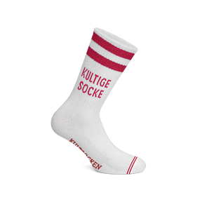 Kultsocken weiß Hoamatkult