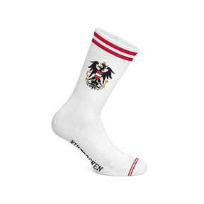 Kultsocken weiß Österreich Adler