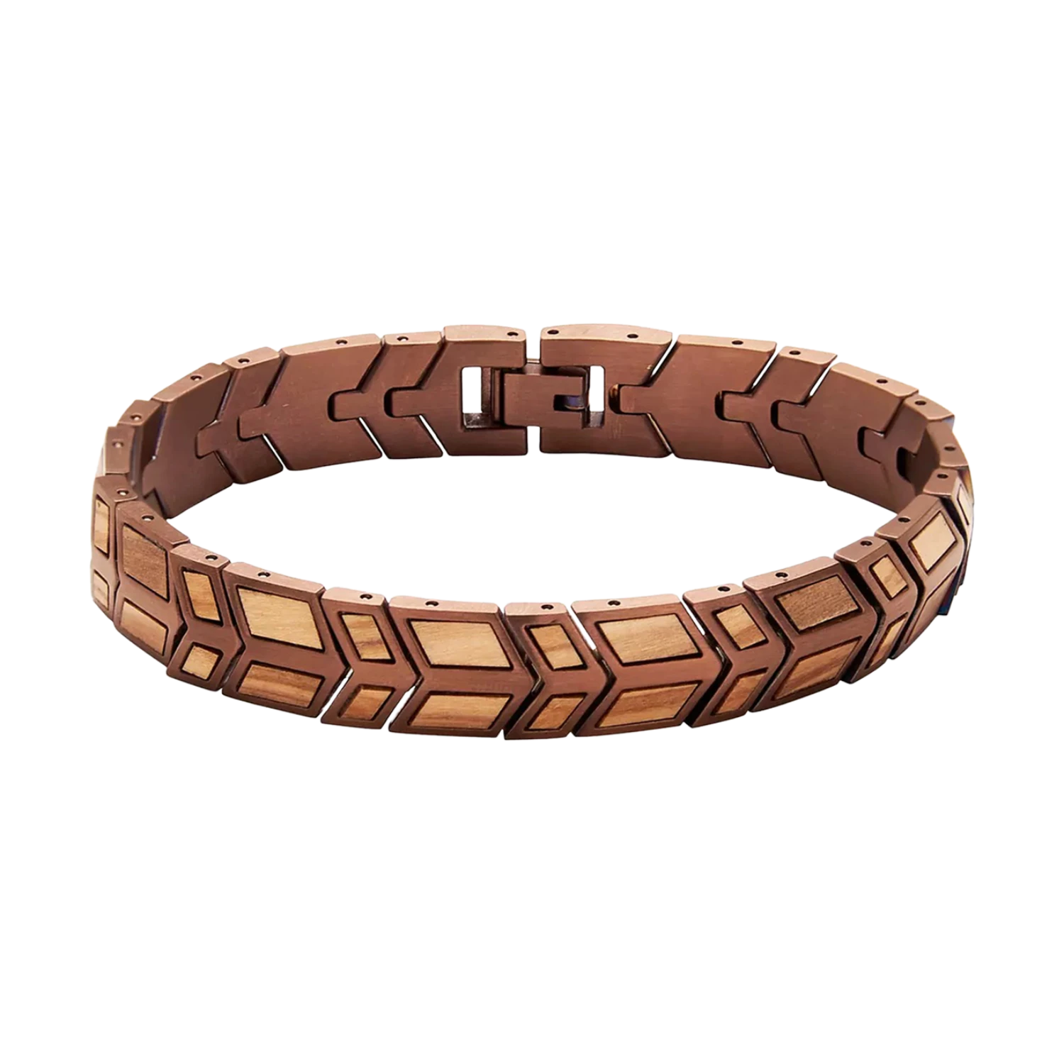 Kupfer Armband Walnuss