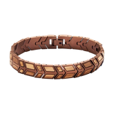 Kupfer Armband Walnuss
