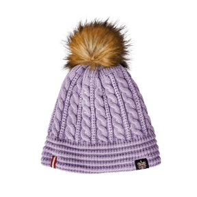Österreich Glitzer Mütze - Lavendel
