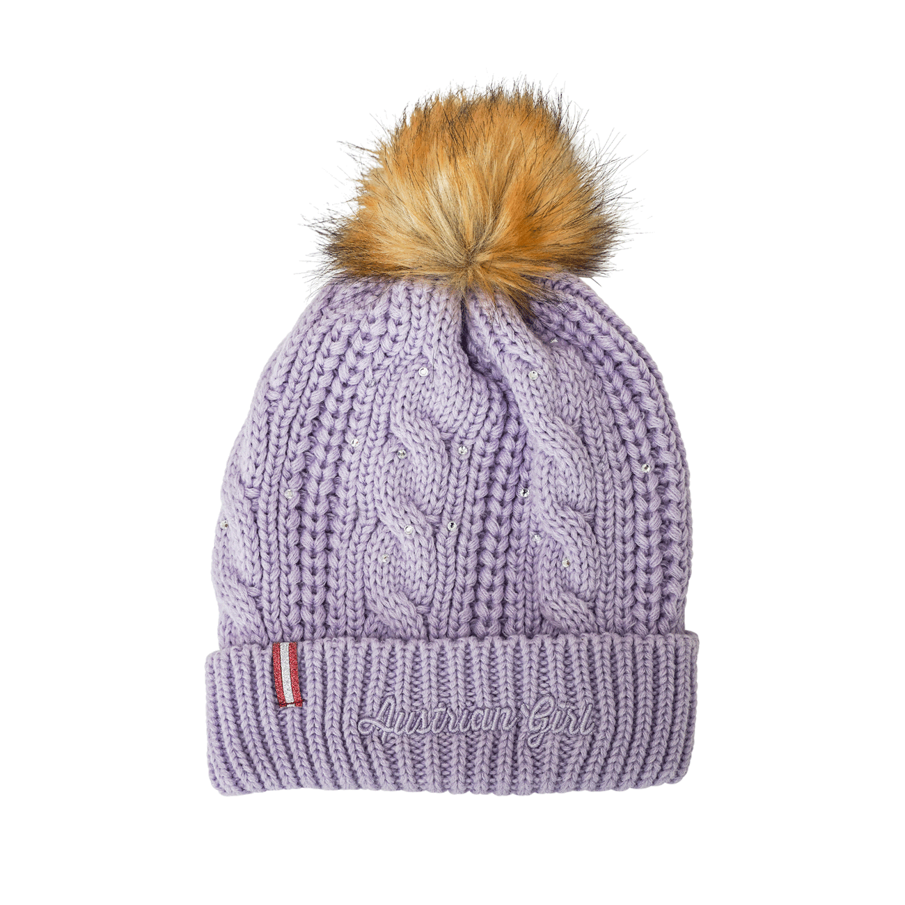 Lavendel Winter Mütze Damen