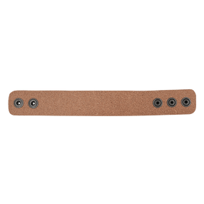 Leder Armband braun Rückseite
