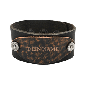 Lederarmband mit Name