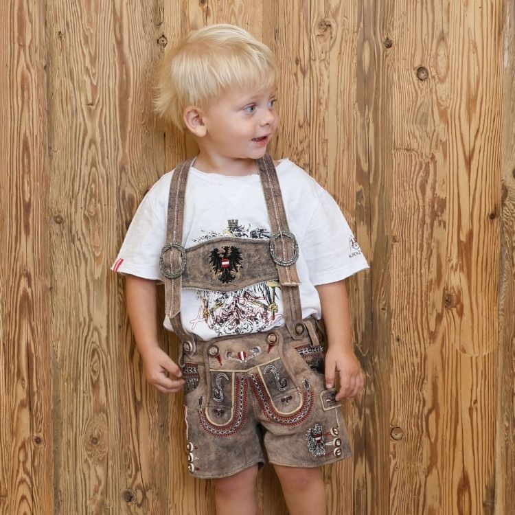 Österreich Kinder Lederhose 