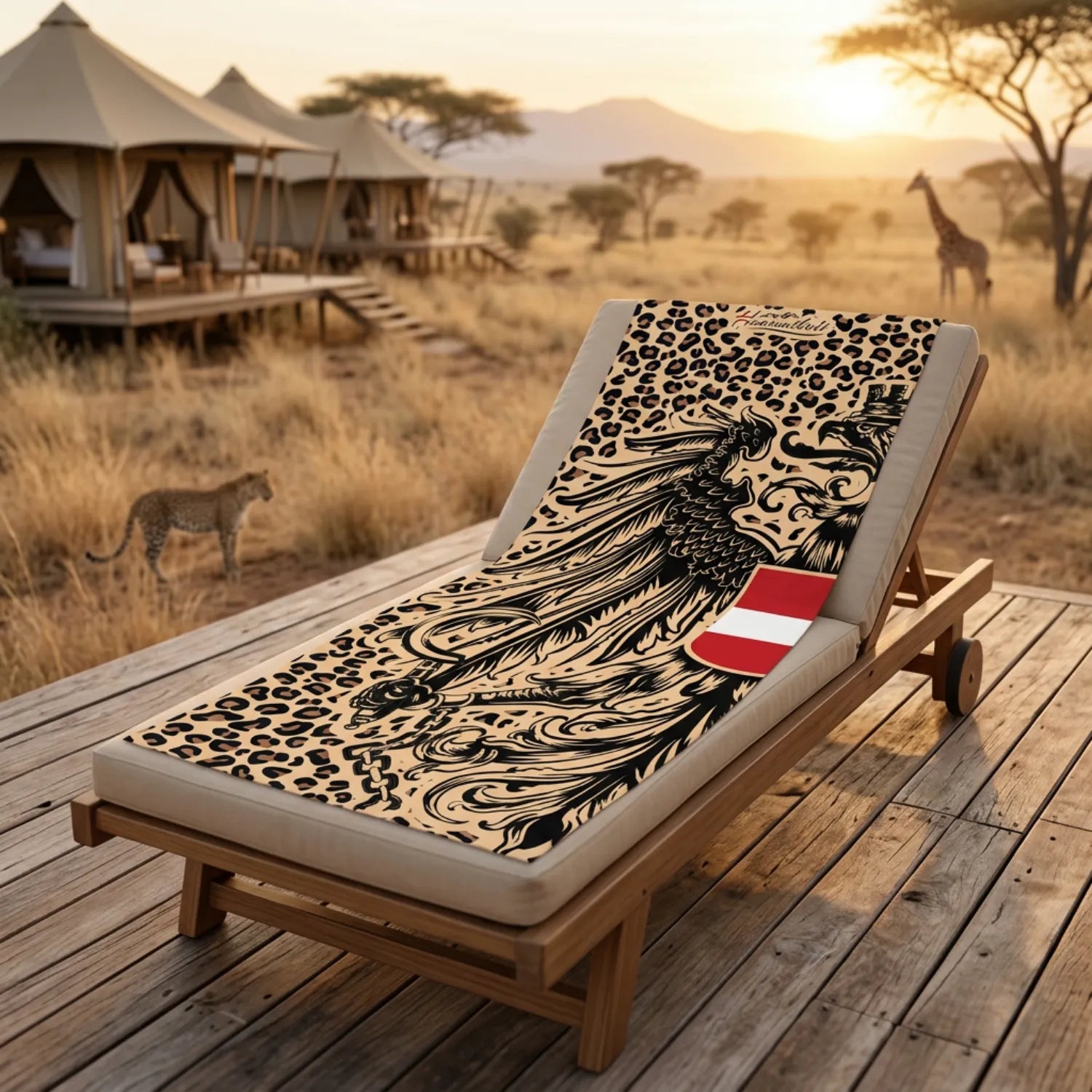 Leo Design Strandtuch Mikrofaser