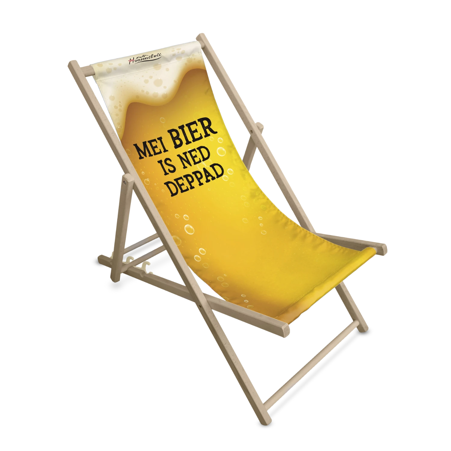 Geschenkpaket - Bier Liegestuhl & Mikrofaser Badetuch
