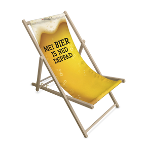 Geschenkpaket - Bier Liegestuhl & Mikrofaser Badetuch