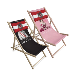 Kaiser & Kaiserin Liegestuhl Set