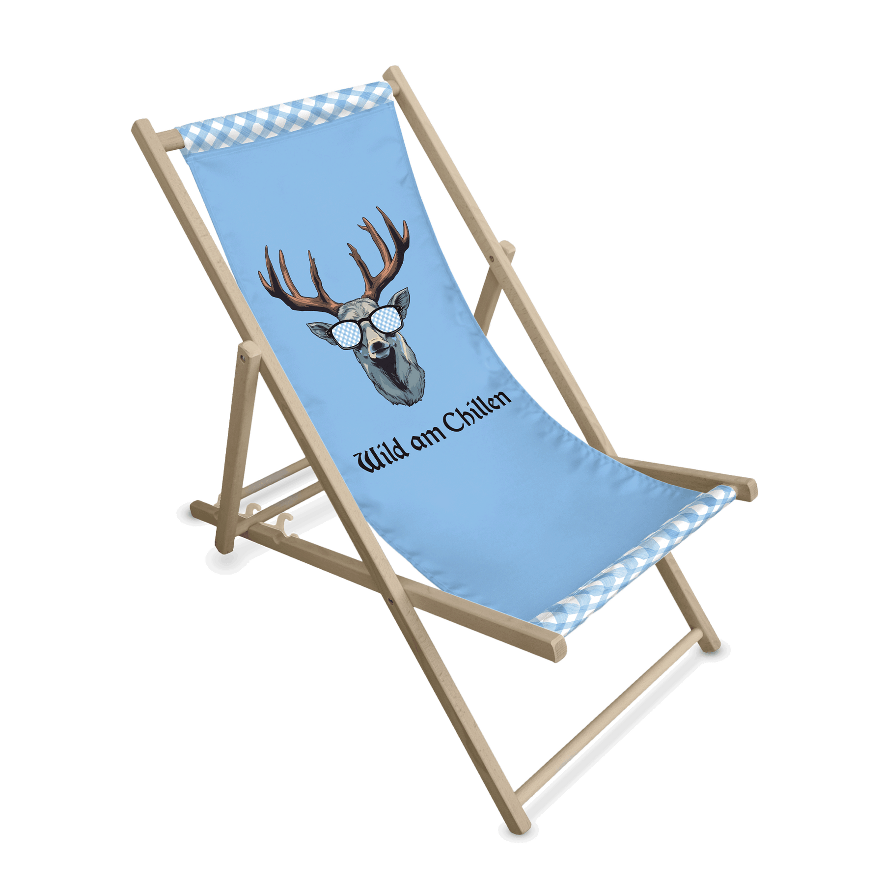 "Wild am Chillen" Liegestuhl