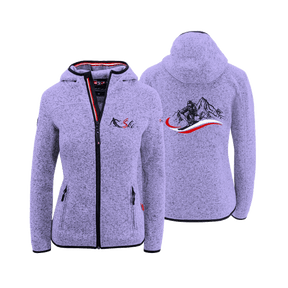 Kultjacke mit Kapuze - Skifahrer