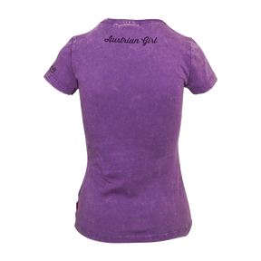 Austrian Girl Vintage T-Shirt - Lila