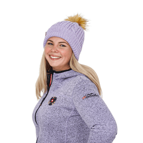 Lila Winter Mütze Austrian Girl