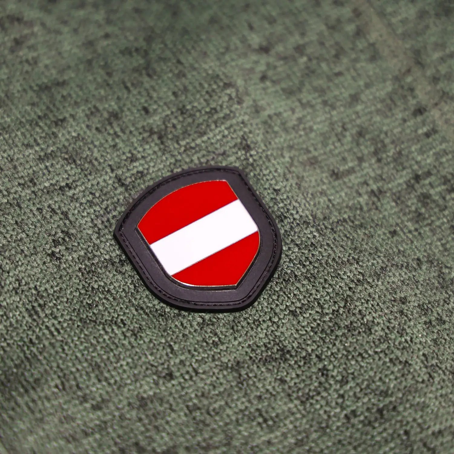 Metall Emblem Österreich dunkelgrün #Farbe_Hellgrün/Dunkelgrün