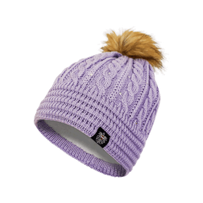 Österreich Glitzer Mütze - Lavendel