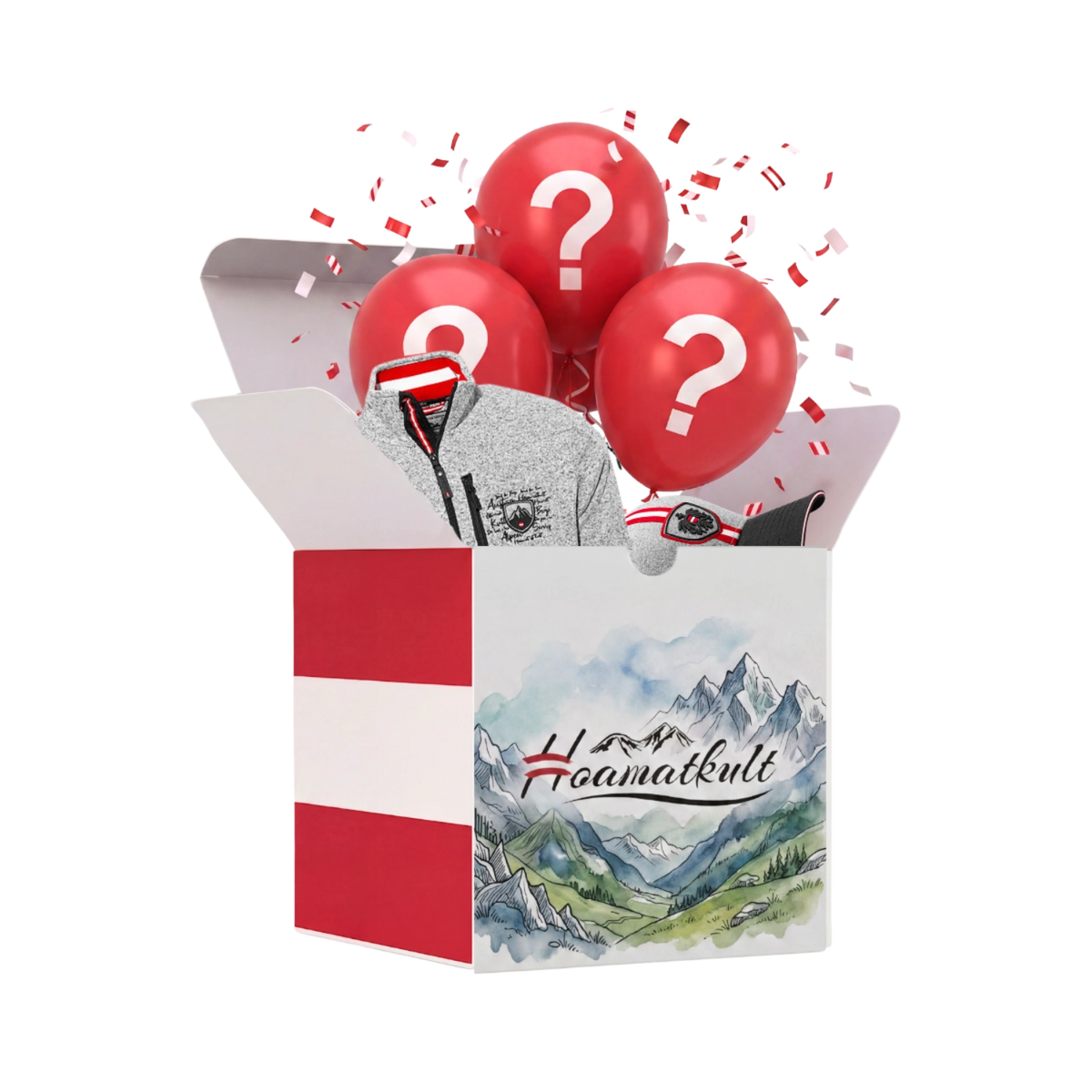 Mystery Box Geburtstag Größe Berg