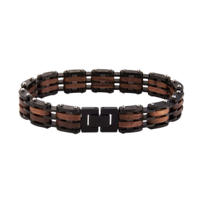 Naturholz Armband dunkelbraun
