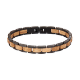 Naturholz Armband Edelstahl