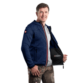 Tirol Kultjacke mit Kapuze - Das Original