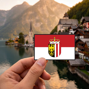 Oberösterreich Aufkleber Hallstatt