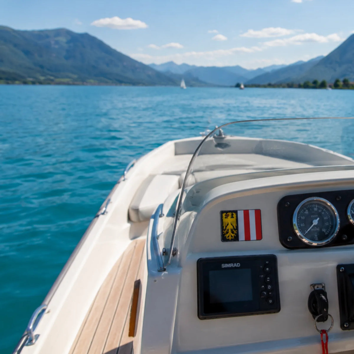 Oberösterreich Sticker Attersee Boot