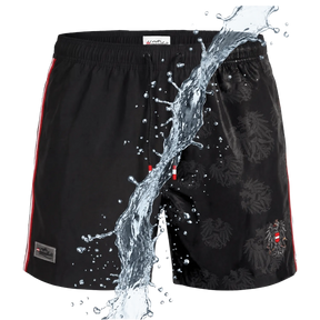 Kombo Deal - Badehose, T-Shirt und Badetuch - Schwarz