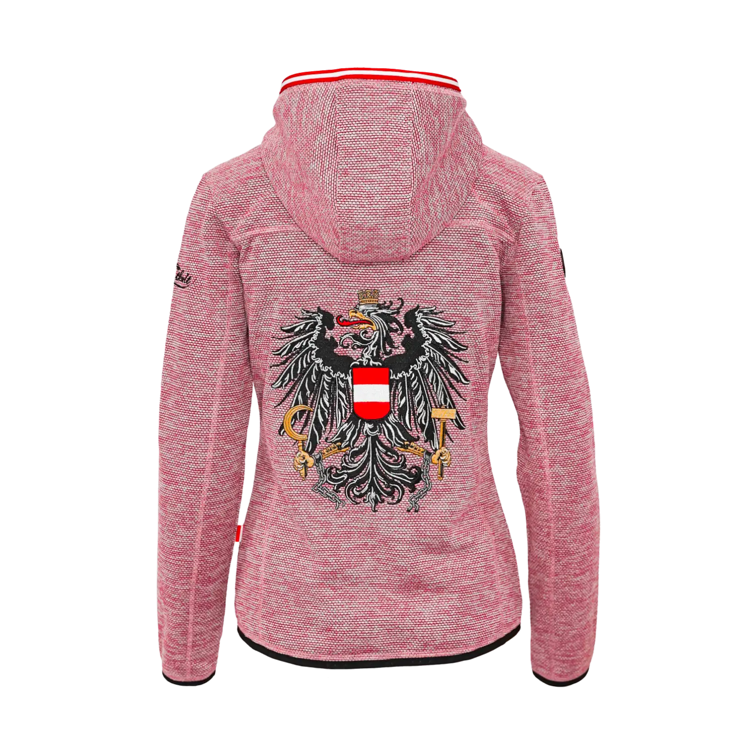 Österreich Kultjacke mit Kapuze - Dobby Fleece