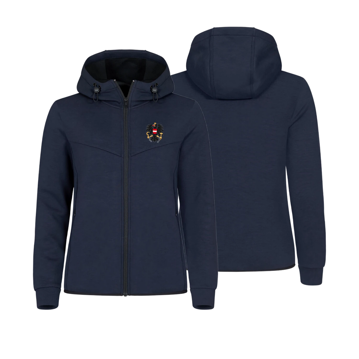 Österreich Adler Damen Weste dunkelblau #Farbe_Dunkelblau