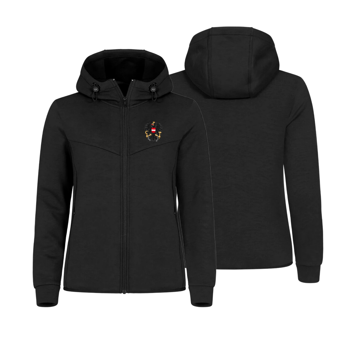Österreich Adler Damen Weste schwarz #Farbe_Schwarz
