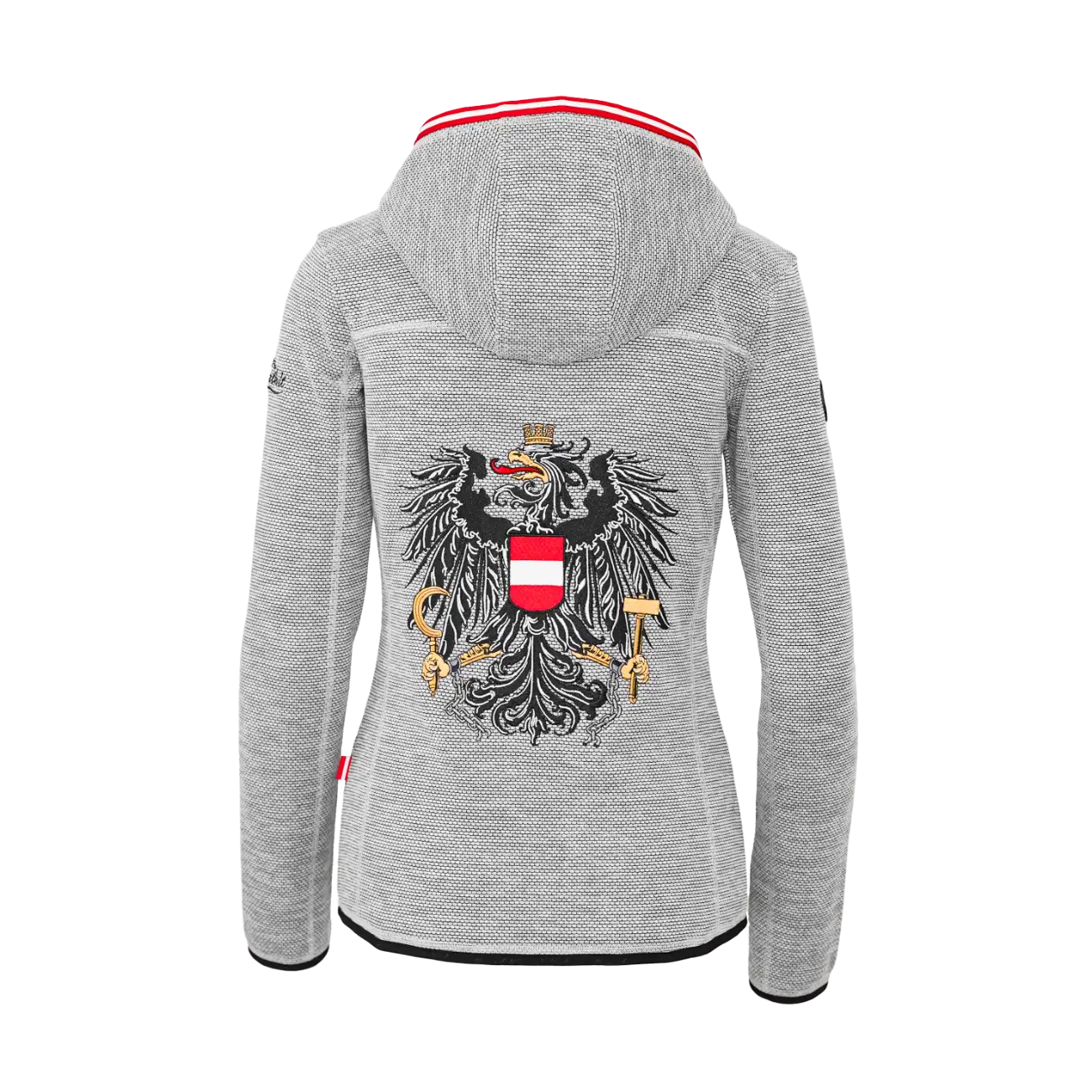 Österreich Kultjacke mit Kapuze - Dobby Fleece