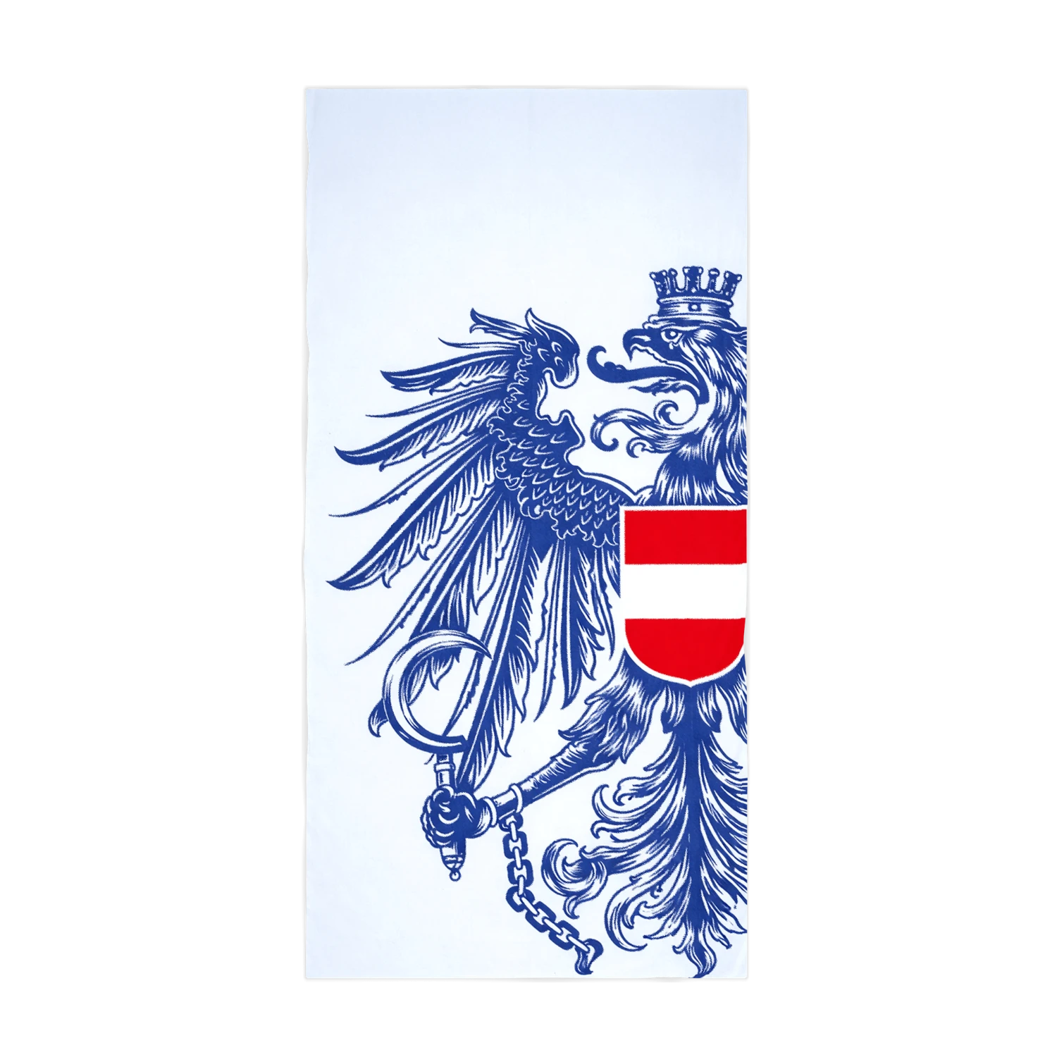 Österreich Adler Frottee Badetuch #Farbe_Hellblau