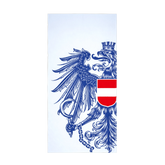 Österreich Adler Frottee Badetuch #Farbe_Hellblau