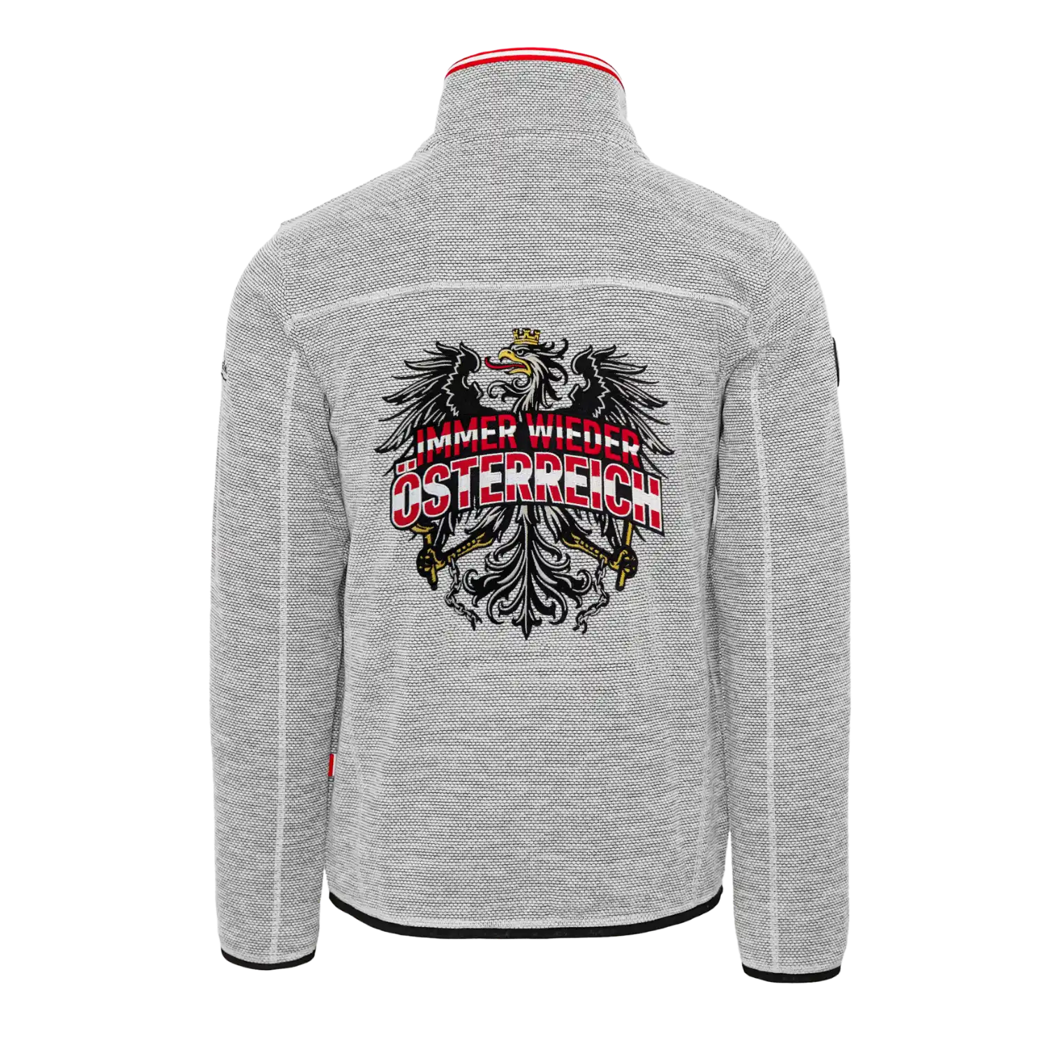 Immer wieder Österreich Kultjacke ohne Kapuze - Dobby Fleece