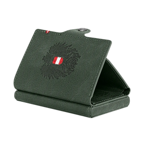 Adler Smart Wallet Trifold mit Karten-Pop-Up Funktion aus Echtleder