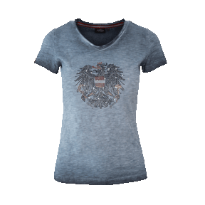 Österreich Adler Glitzer T-Shirt