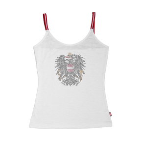 Österreich Adler Glitzer Top Damen