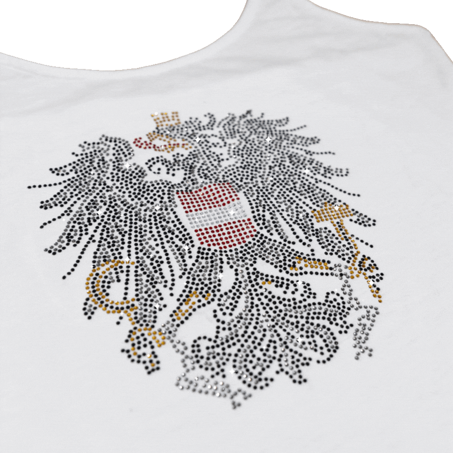 Österreich Glitzer Tanktop