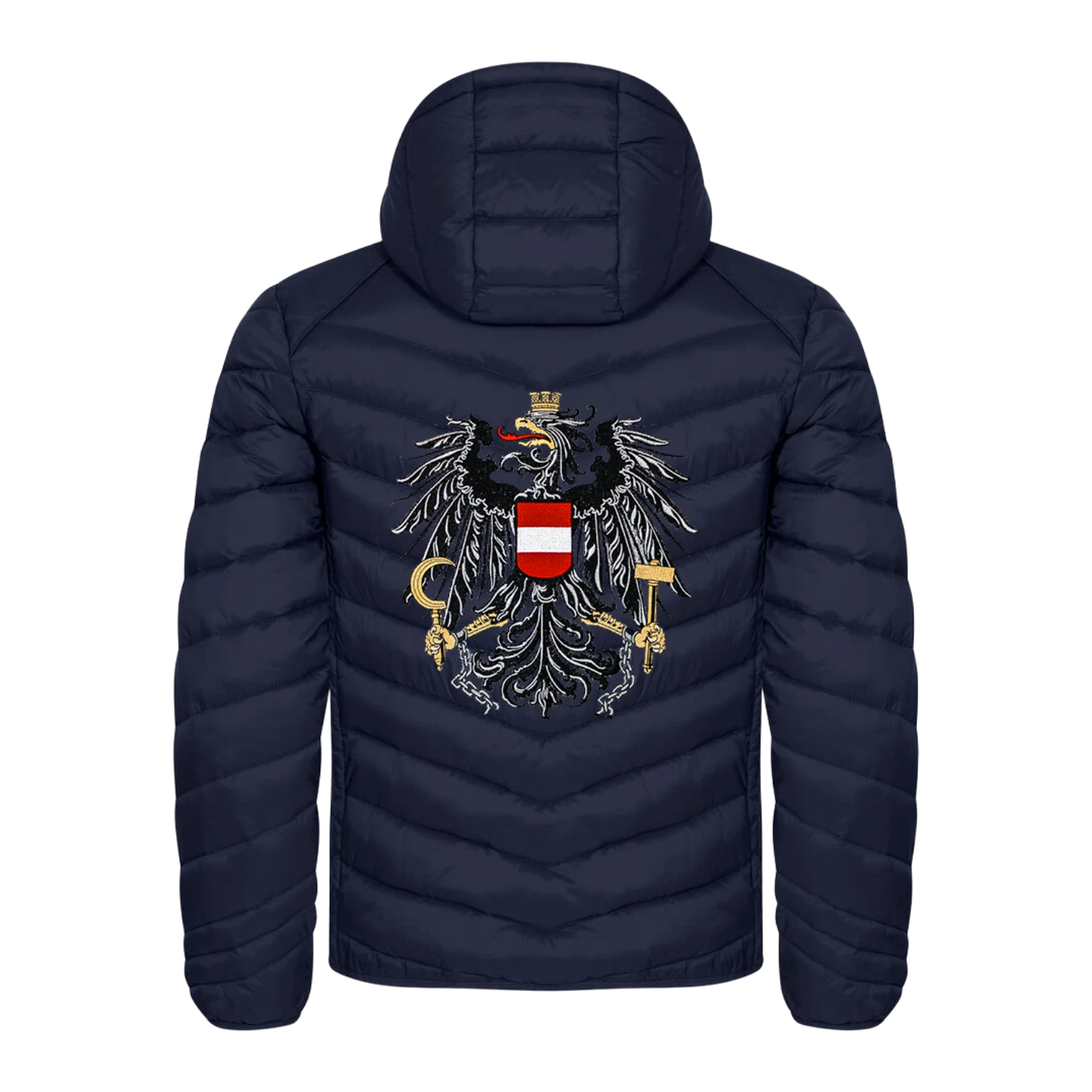 Österreich Adler Steppjacke
