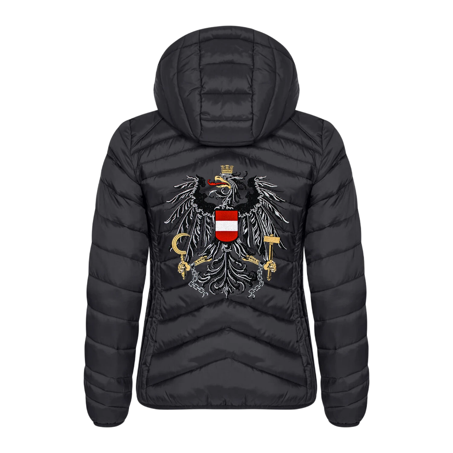 Österreich Adler Steppjacke