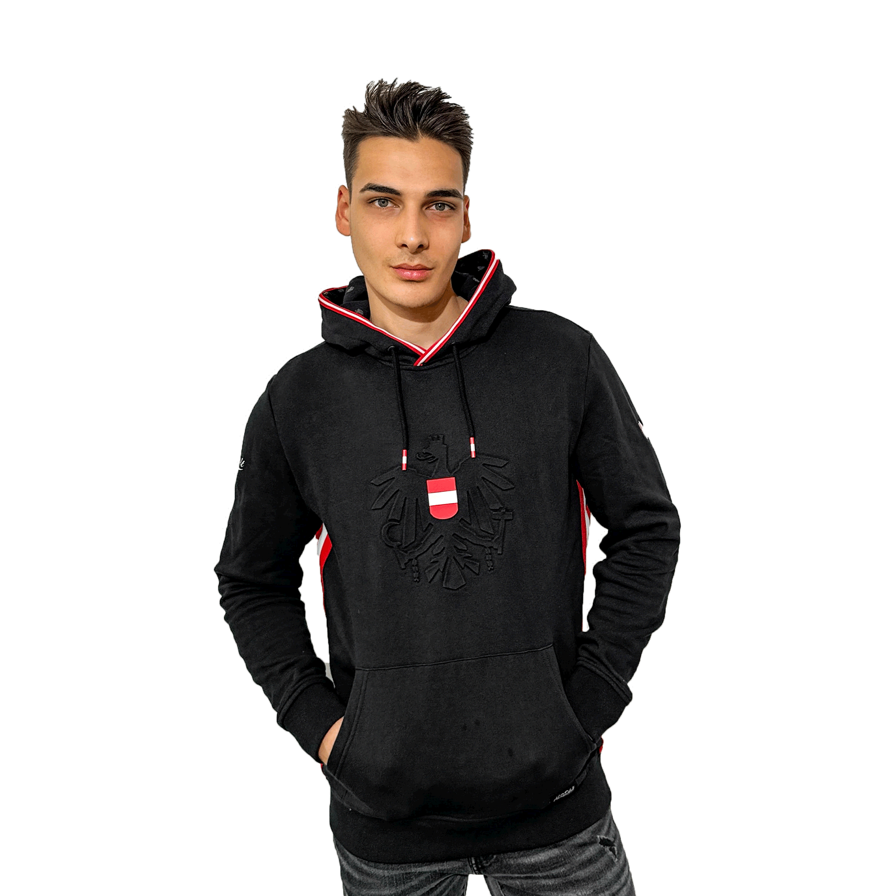 Österreich Adler Herren Pulli Hoamatkult