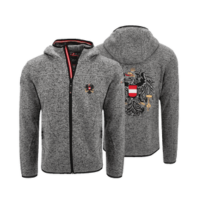 Österreich Adler Jacke Dunkelgrau