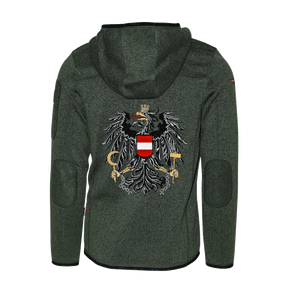 Österreich Adler Jacke Dunkelgrün
