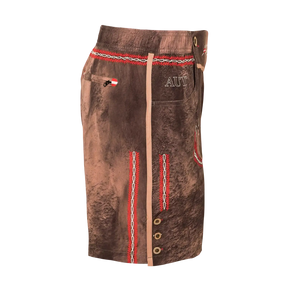 Österreich Adler Lederhose Badeshorts