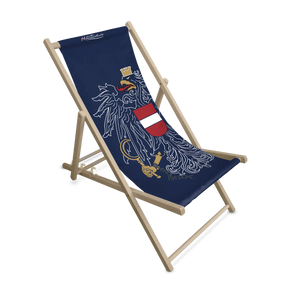 Österreich Adler Liegestuhl - Dunkelblau