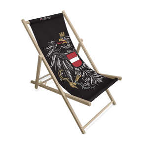 Geschenkpaket Sommer - Österreich Adler Liegestuhl & Mikrofaser Badetuch