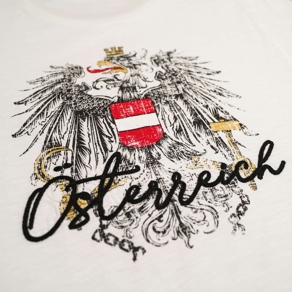 Österreich Adler Motiv Shirt Herren