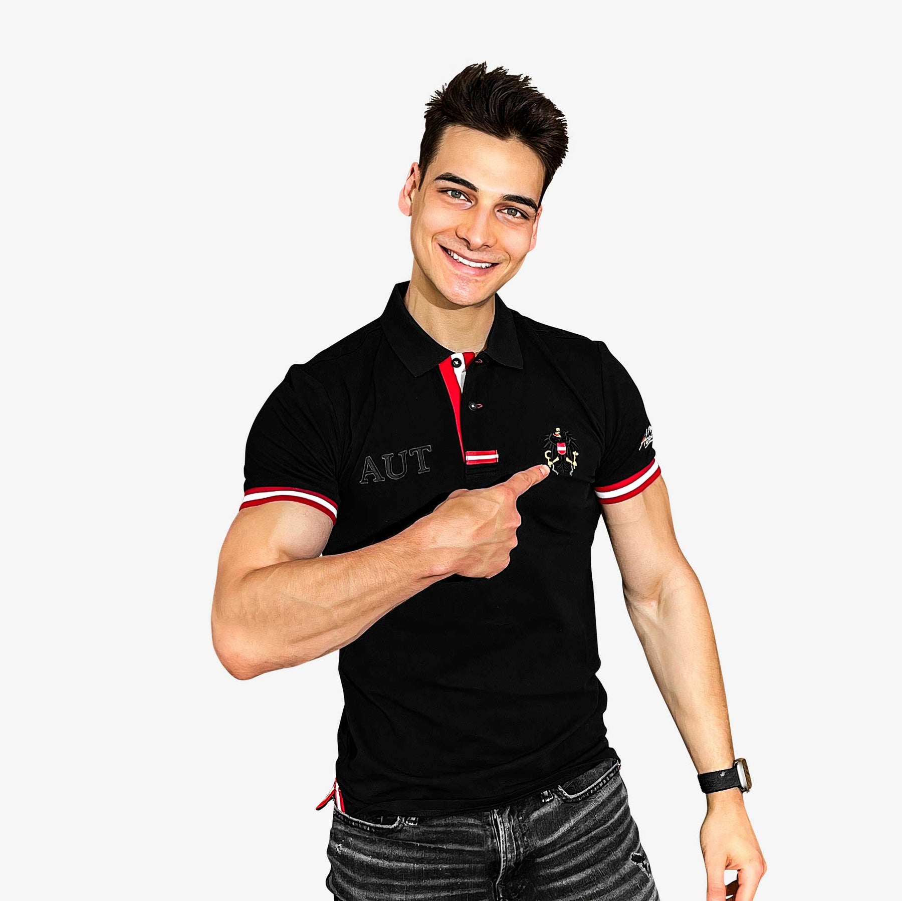 Österreich Adler Polo Shirt kaufen Hoamatkult