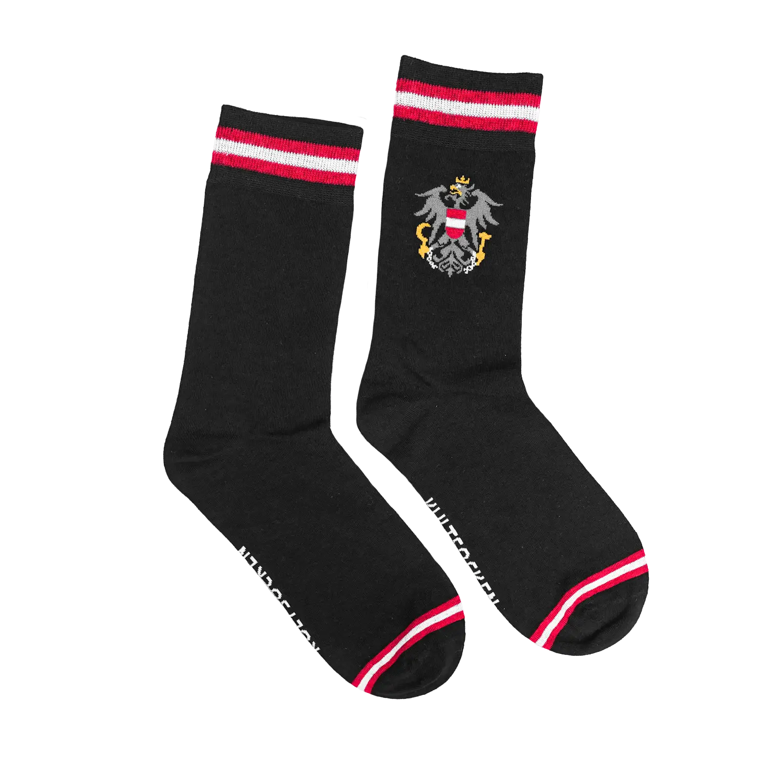 Österreich Adler Socken schwarz
