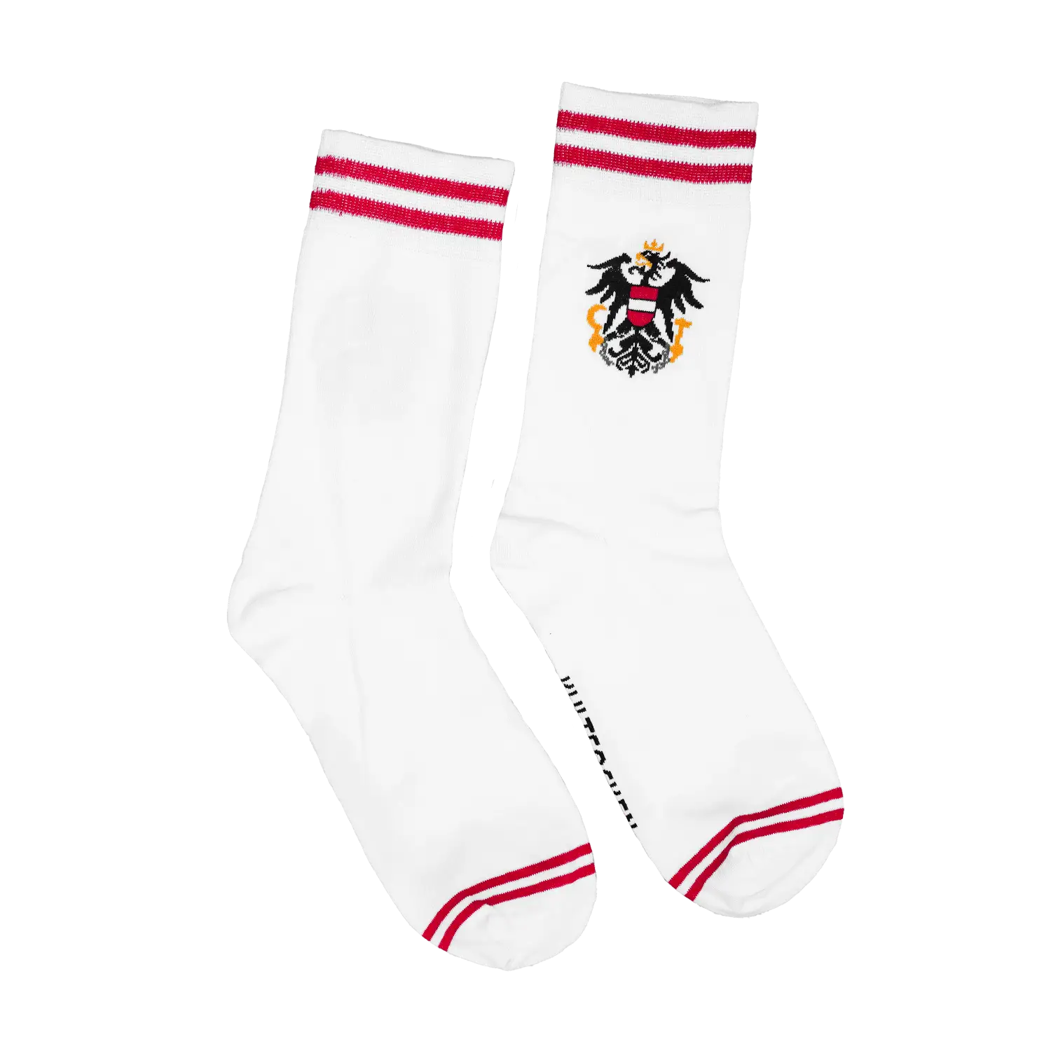 Österreich Adler Socken weiß